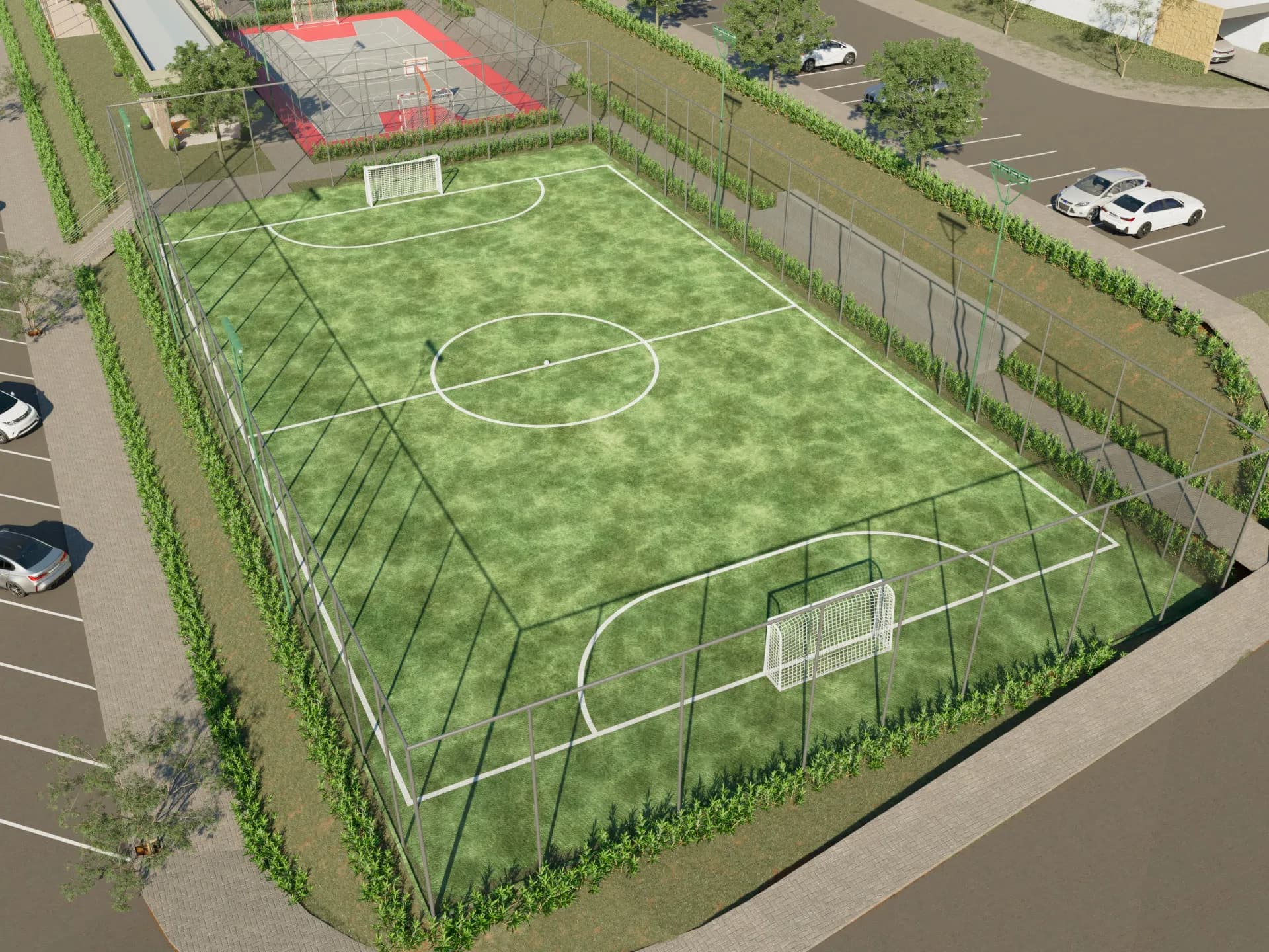 Lazer + Campo de Futebol